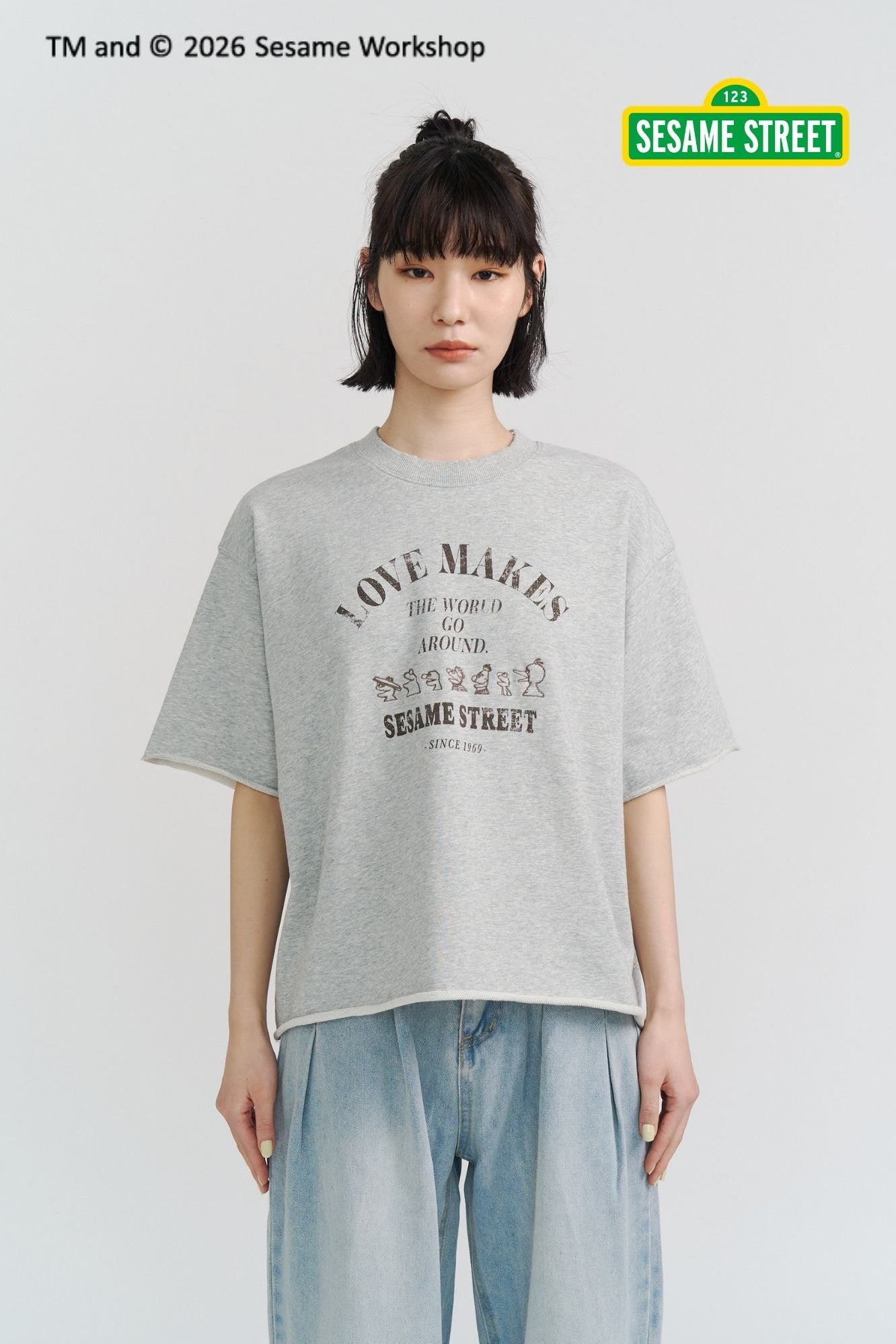 SESAME STREET S/S Sweat shirt