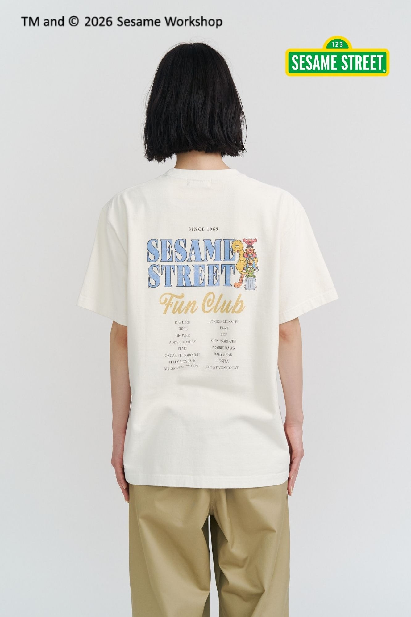 SESAME STREET S/S TEE ⑤