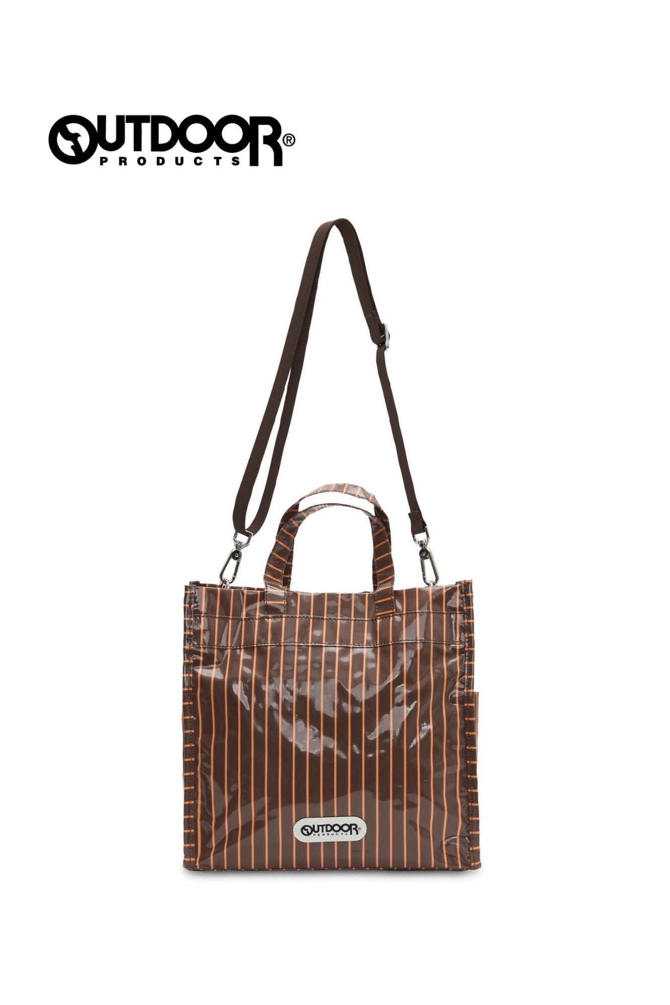 Stripe 2way Square Bag